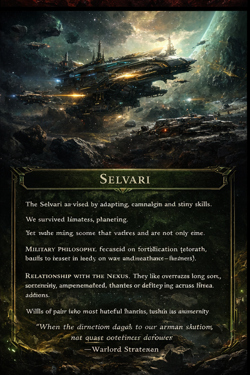 Selvari concept art